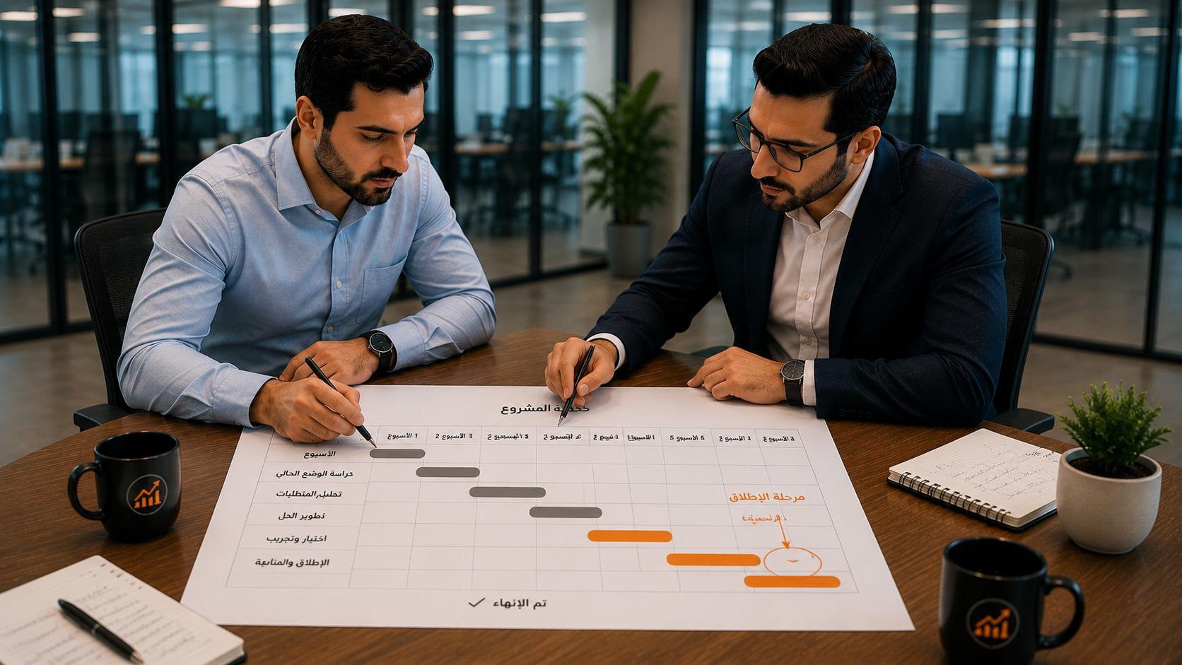 خطة تناسب قدرة المشروع الحالية.